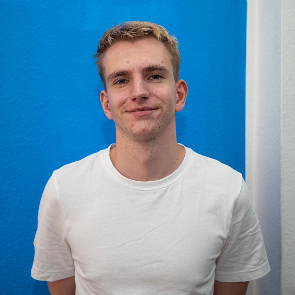 Max aus dem Backoffice in Halle