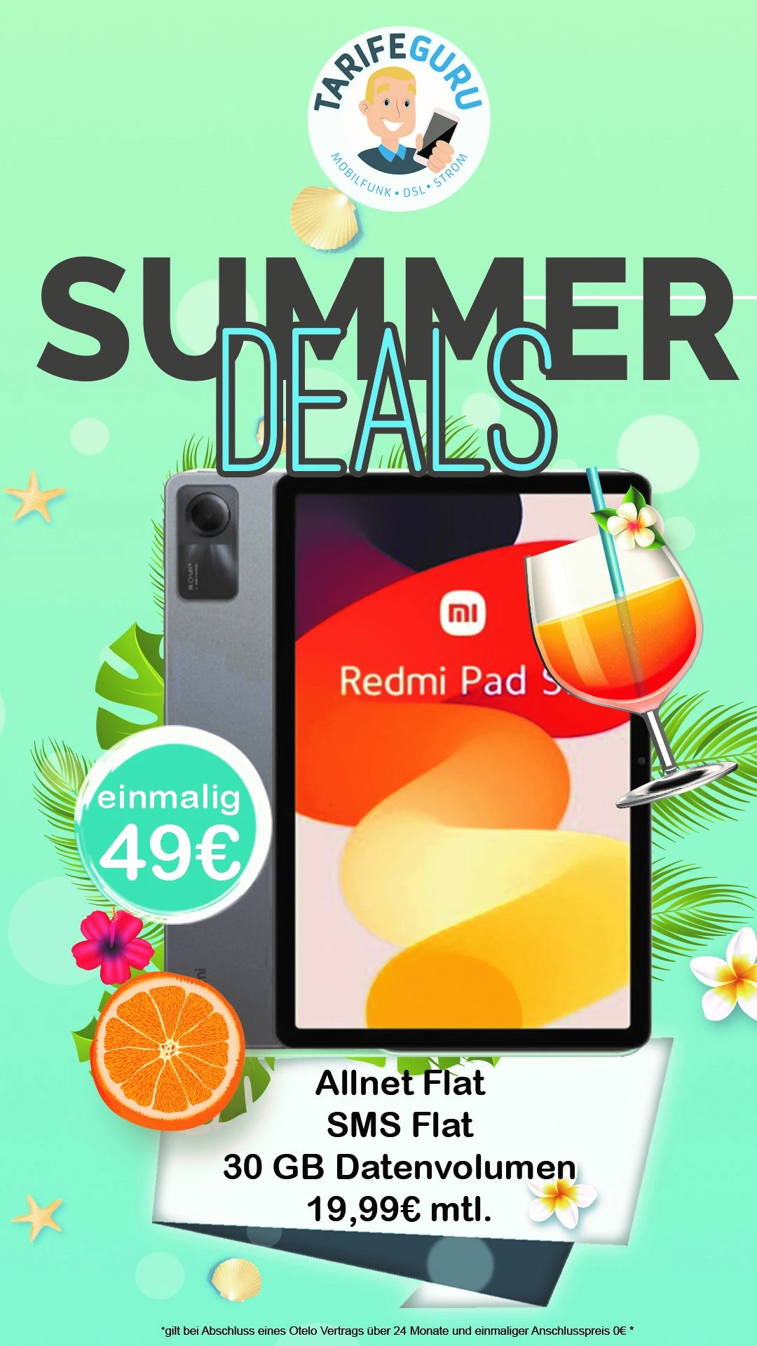 Tarife Guru Angebot - Sommer Deals