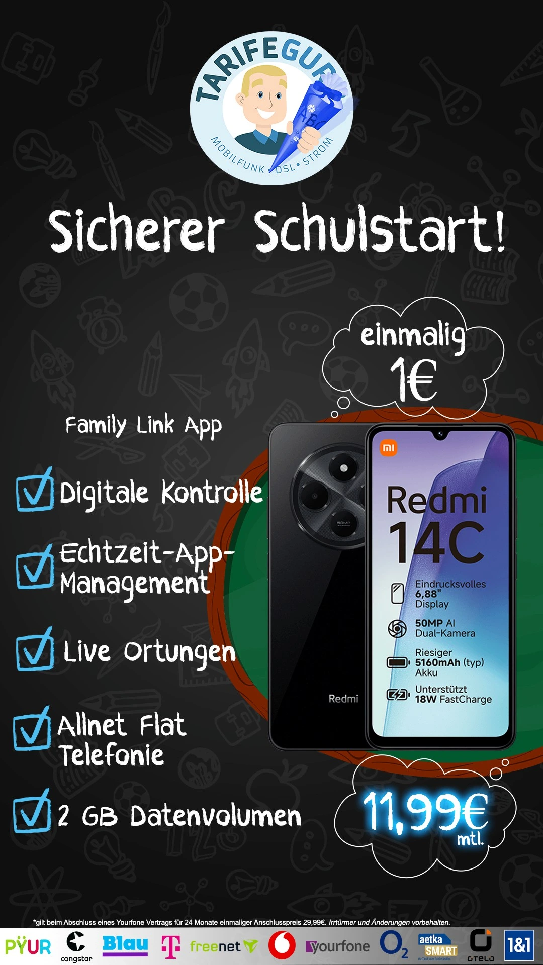 Tarife Guru Angebot - Sommer Deals