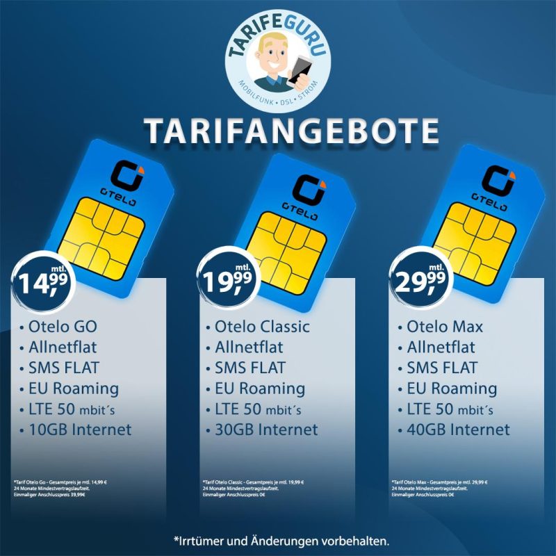 Otelo-Tarife